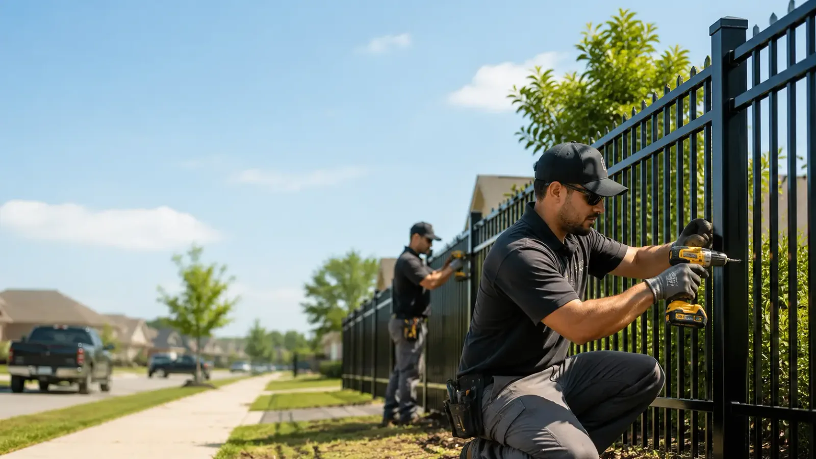Metal Fence Installation in Brinklow, MD